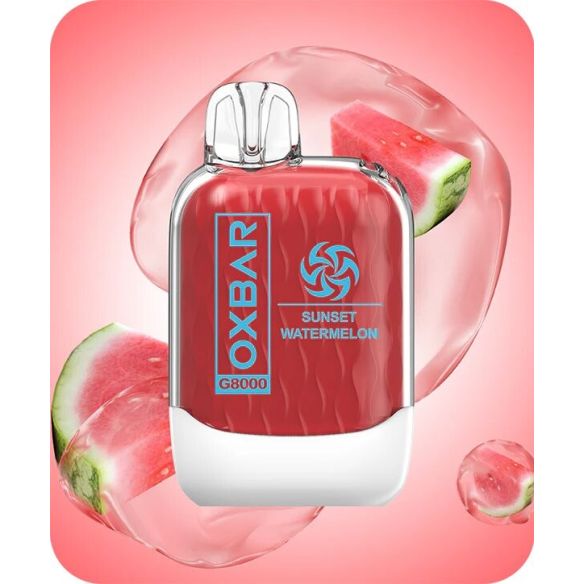 VAPORIZADOR G8000 WATERMELON SUNSET-OXBAR