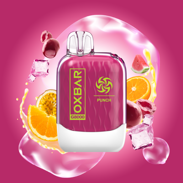 VAPORIZADOR G8000 TUTTI FRUTTI-OXBAR