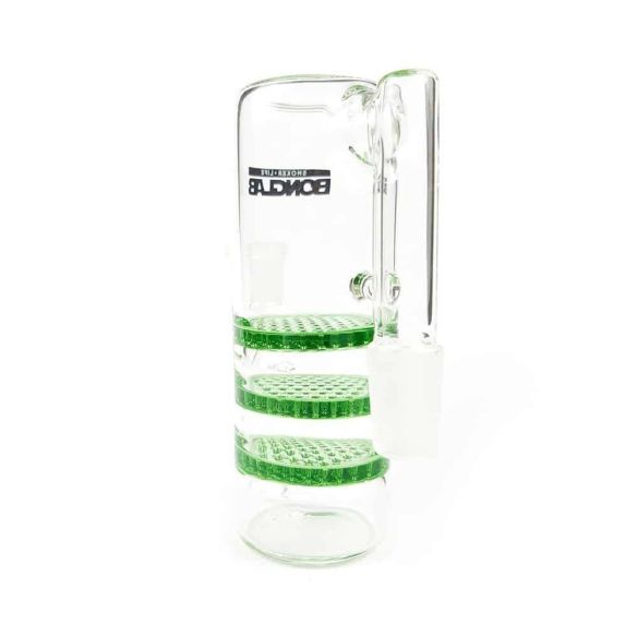 ATRAPA CENIZA PANAL TRIPLE GREEN 14MM-BONGLAB