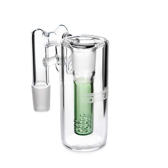 ATRAPACENIZA PERC 14MM GREEN-BONGLAB