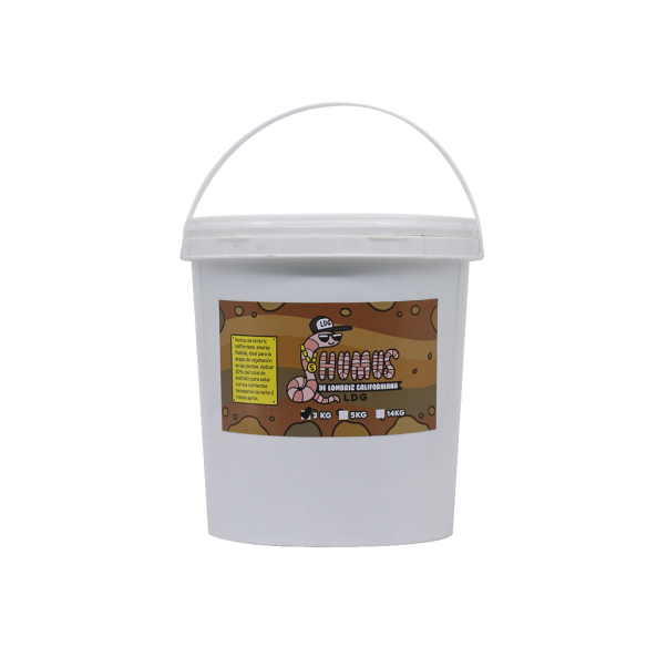 HUMUS DE LOMBRIZ CALIFORNIANA 3KG-LDG