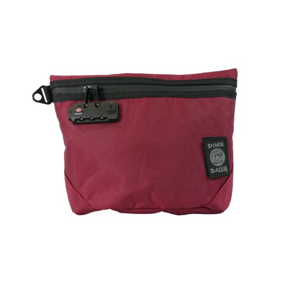 COLLECTOR CON CANDADO 30CM SMELL PROOF RED-CALVO GLASS
