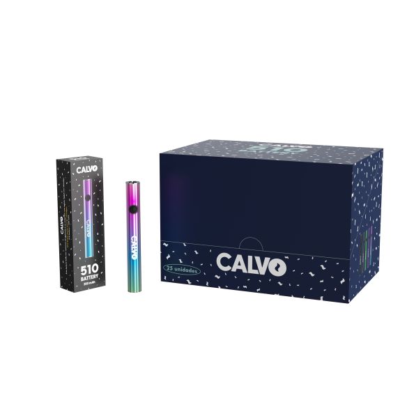 BATERIA 510 350MAH COSMIC PURPLE-CALVO GLASS