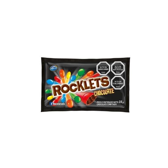 ROCKLETS CHOCOLATE 35 GR