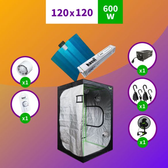 PACK SODIO 120X120 MEDIO HPS - 600W