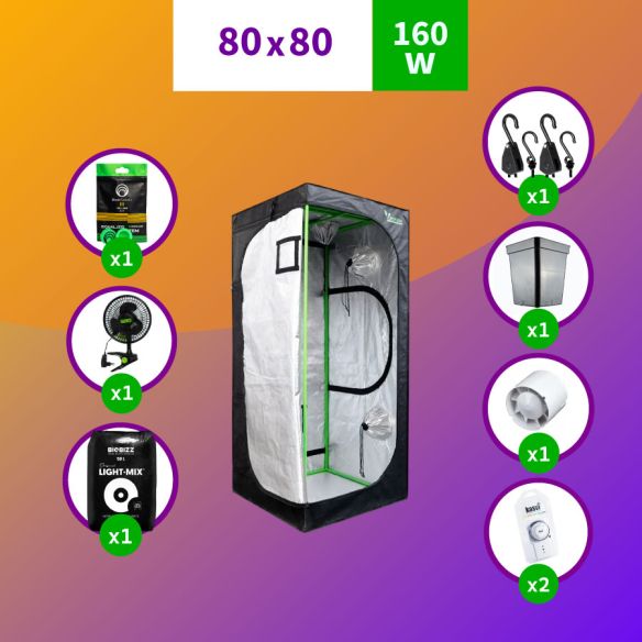 PACK LED INDOOR 80X80 APOLLO EVOLUTION PRO 9 - 300W FULL