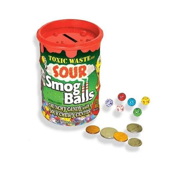 DULCES ACIDO EXTREMO TOXIC WASTE SMOKG BALLS BANK