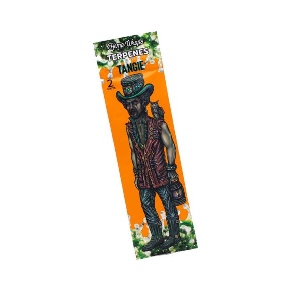 HEMP WRAP TERPENES TANGIE - LION ROLLING CIRCUS