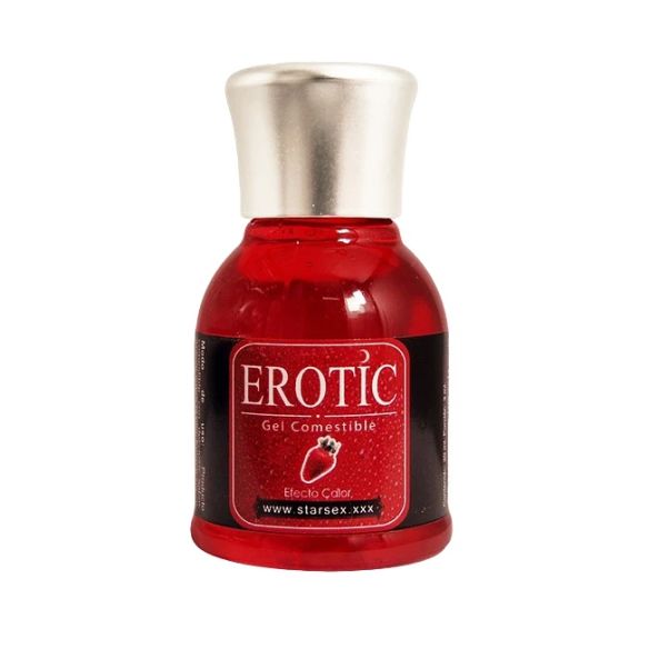 ACEITE COMESTIBLE FRUTILLA 30ML - EROTIC