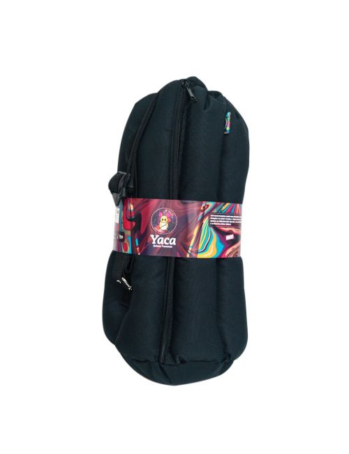 BOLSO 37CM  NEGRO-YACA BAG