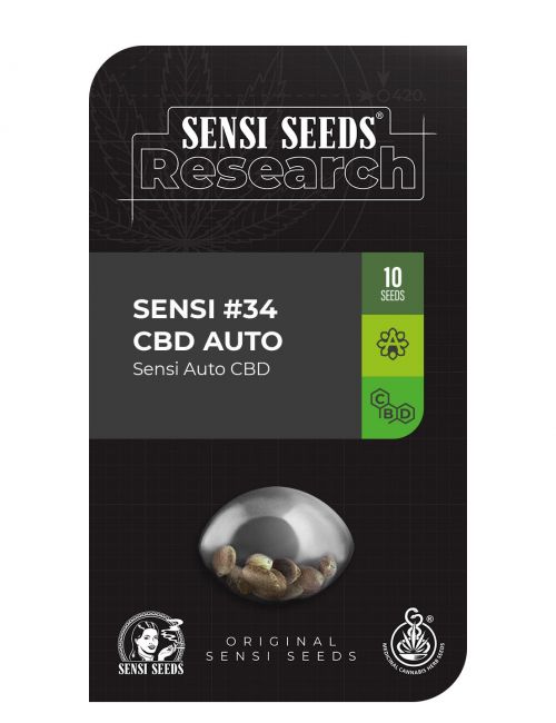 Sensi Seeds Sensi N°34 Cbd Auto (Sensi Auto Cbd) X3