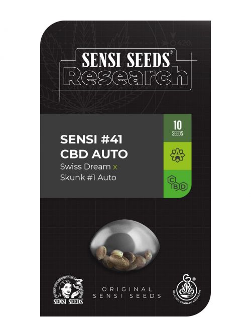 Sensi Seeds Sensi N°41 Cbd Auto (Swiss Dream X Skunk N°1 Auto) X3