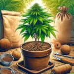 fibra de coco cannabis
